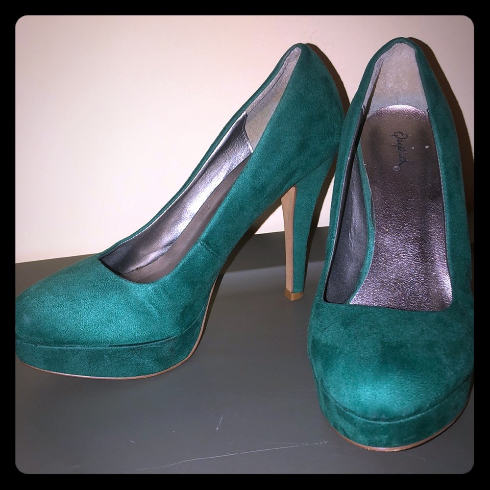 Green heels